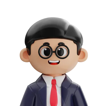 Manager  3D Icon