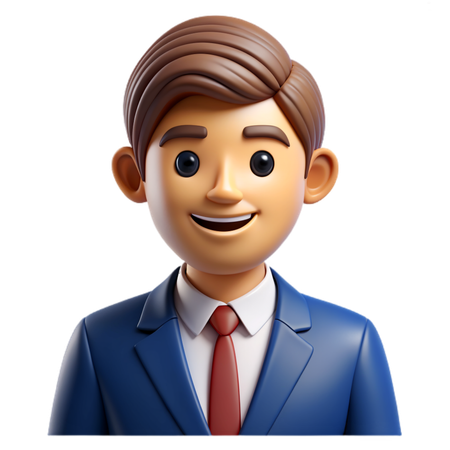 Manager  3D Icon