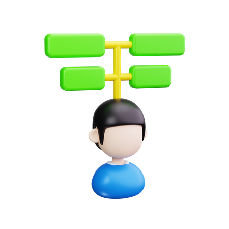 Manager  3D Icon