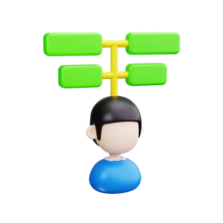 Manager  3D Icon