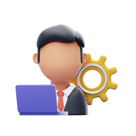 Manager 3D Icon