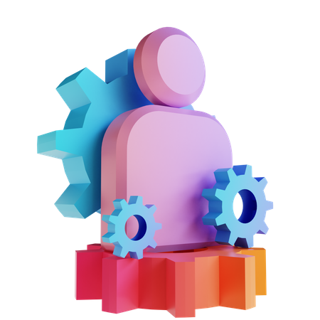 Manager  3D Illustration