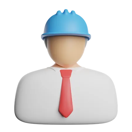 Manager Person Avatar 3D Icon