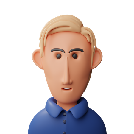 Avatar de gerente  3D Icon