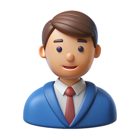 Manager Avatar  3D Icon