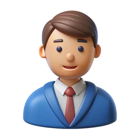 Manager Avatar  3D Icon
