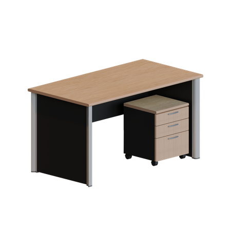 Manager Desk  3D Icon