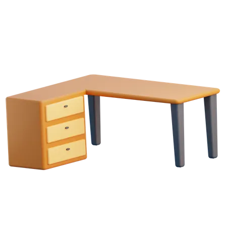 Manager Desk  3D Icon