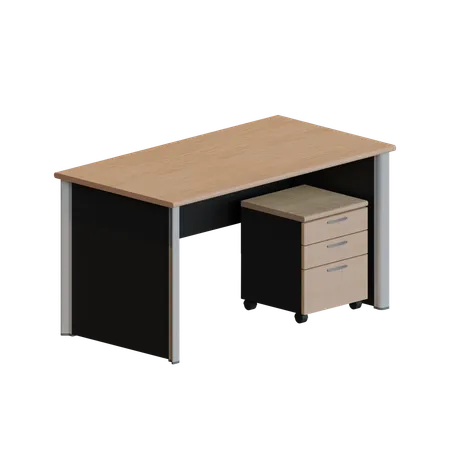 Manager Desk  3D Icon