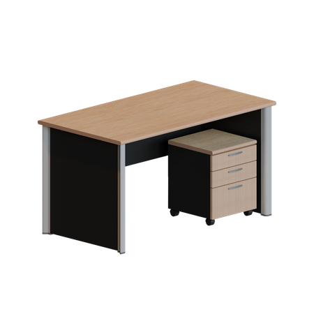 Manager Desk  3D Icon