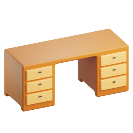 Manager Desk  3D Icon