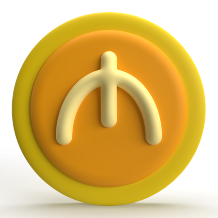 Manat  3D Icon