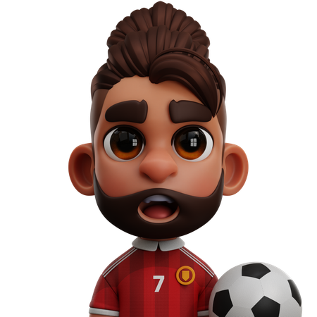 Manchester United Player 3D Icon