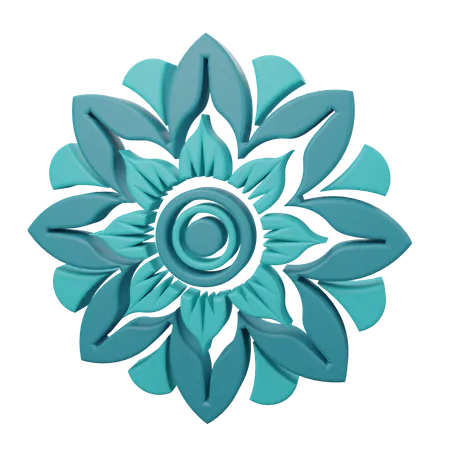 Mandala  3D Illustration