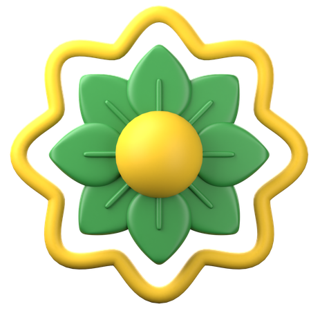 Mandala  3D Icon