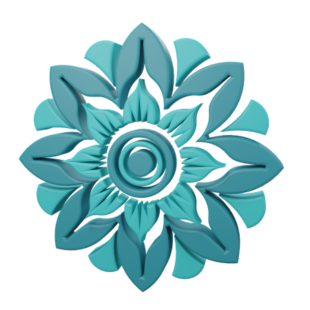 Mandala  3D Illustration