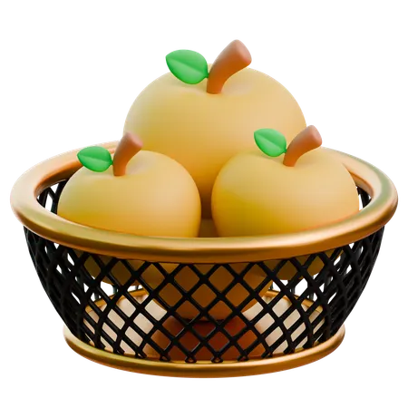 Mandarin Orange  3D Icon