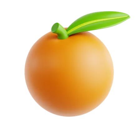 Mandarina  3D Icon