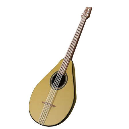 Mandolin  3D Icon