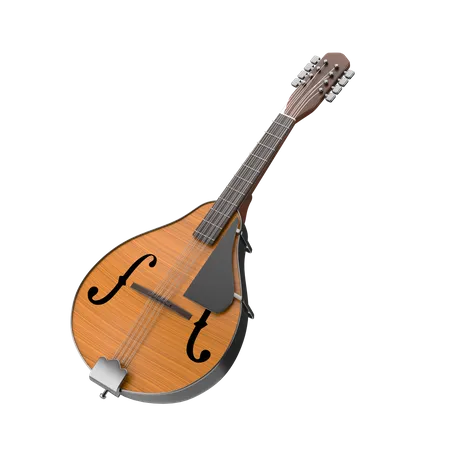 Mandolin  3D Icon