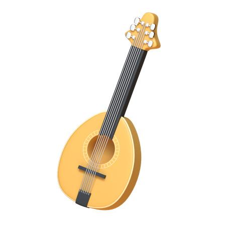 Mandoline  3D Icon