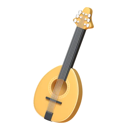 Mandoline  3D Icon