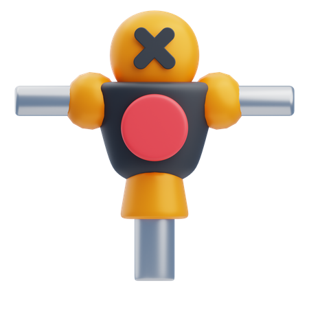 Manequim de luta  3D Icon