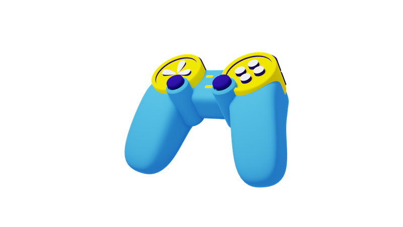 Une manette  3D Icon