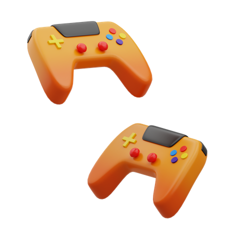 Une manette  3D Icon