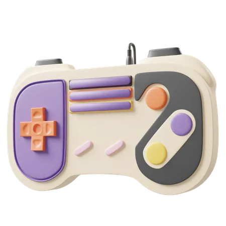 Une manette  3D Icon