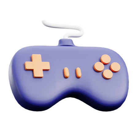 Une manette  3D Icon