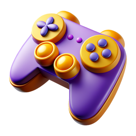 Une manette  3D Icon