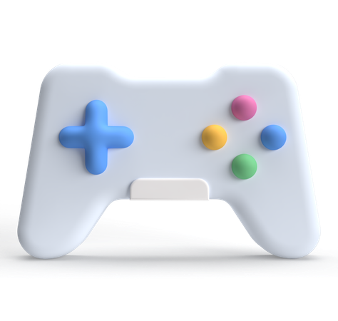 Une manette  3D Icon