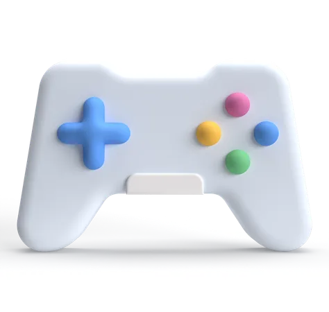 Une manette  3D Icon