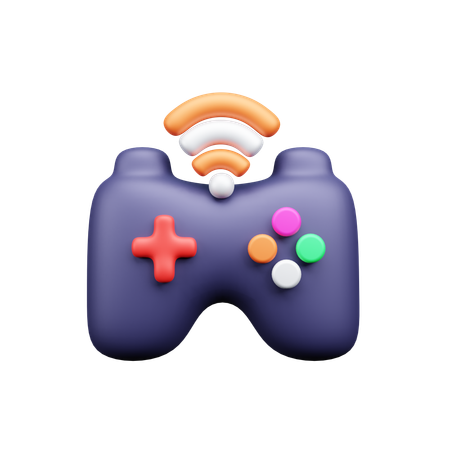 Une manette  3D Icon