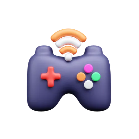 Une manette  3D Icon