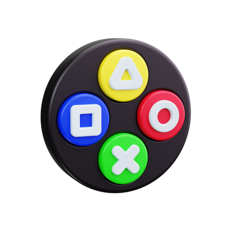 Manette de jeu  3D Icon