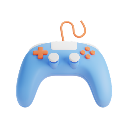 Manette de jeu  3D Illustration