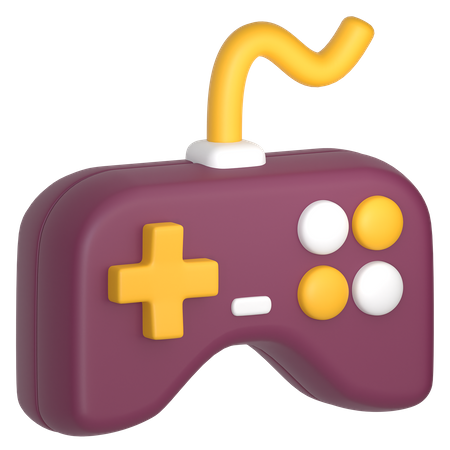 Une manette  3D Icon