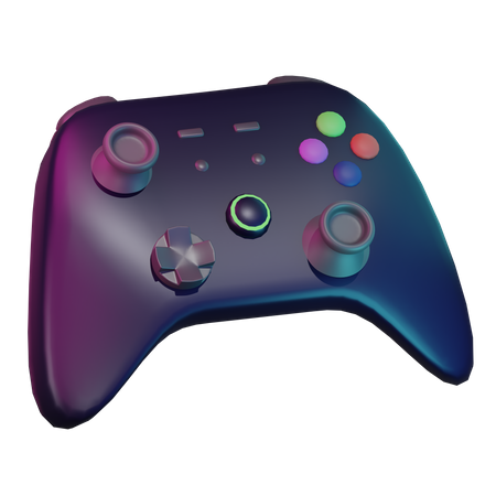 Une manette  3D Icon