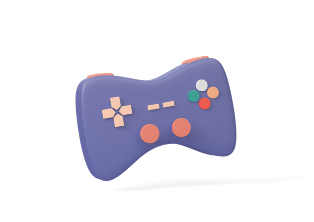 Manette de jeu  3D Icon