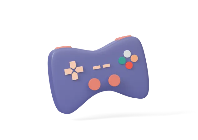 Manette de jeu  3D Icon