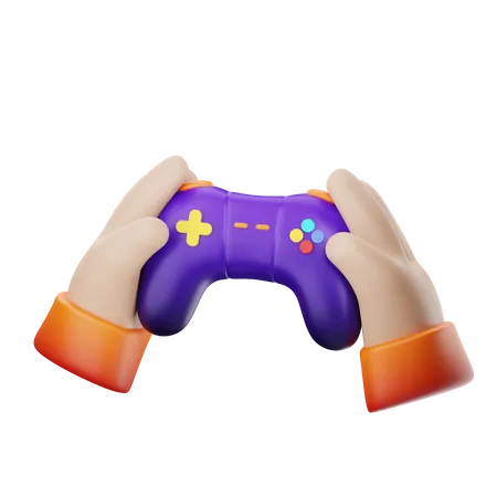 Une manette  3D Icon