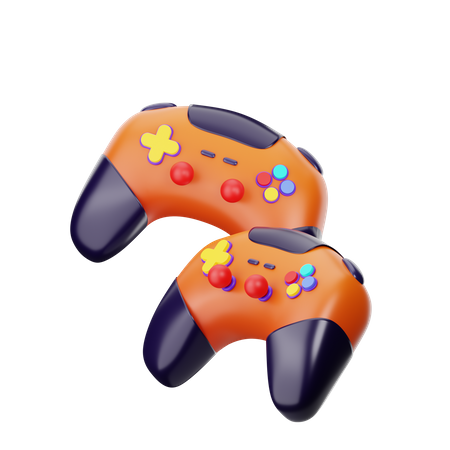 Une manette  3D Icon