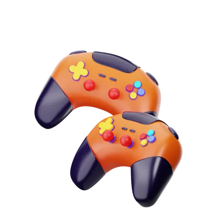 Une manette  3D Icon