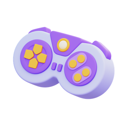 Une manette  3D Icon