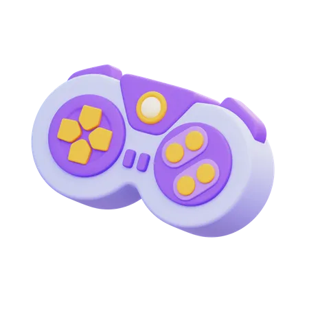 Une manette  3D Icon