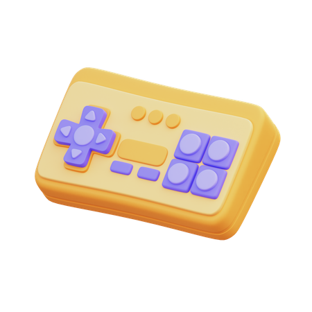 Une manette  3D Icon