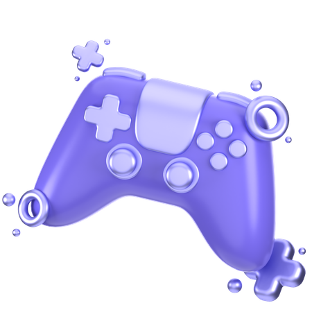 Une manette  3D Icon