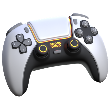 Une manette  3D Icon